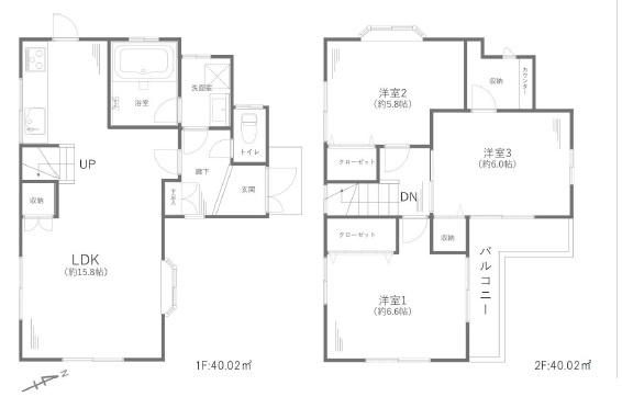 鎌倉市中古建閑静な住宅街リフォーム2面採光