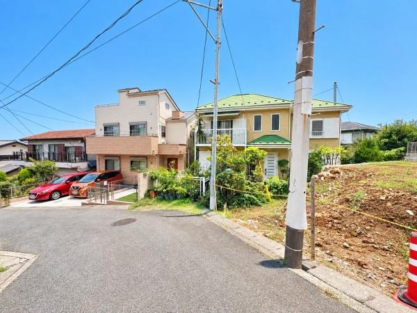 旭区売地建築条件無し2駅2路線利用可整形地