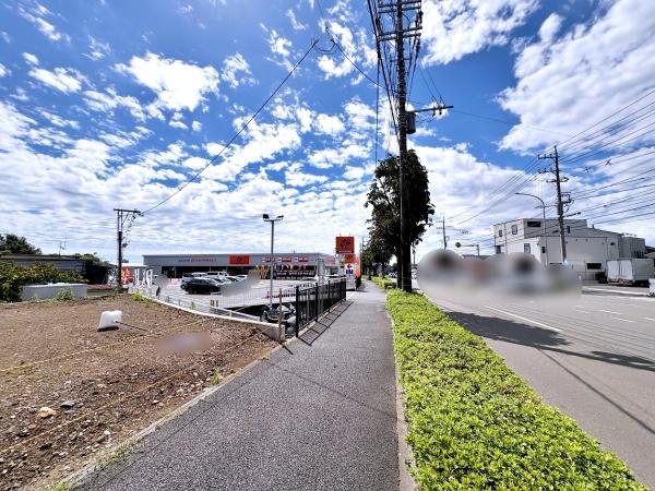 旭区売地建築条件無し整形地前面道路22ｍ約49坪