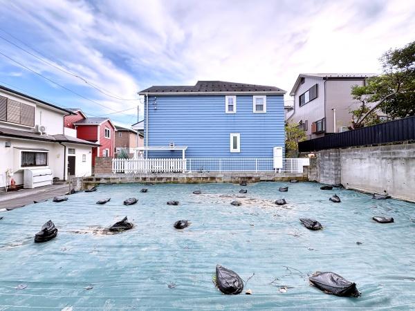 磯子区売地建築条件無し整形地南東道路都市ガス