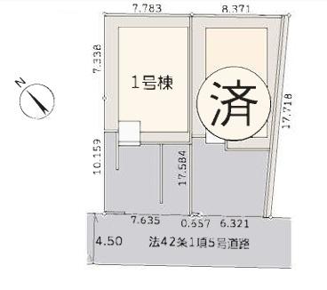 【1号棟】横浜市瀬谷区新築戸建　駐車2台　収納豊富　家事ラク