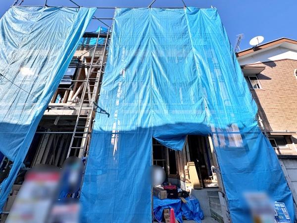 【2号棟】川崎市川崎区新築戸建　LDK床暖　WIC　南道路