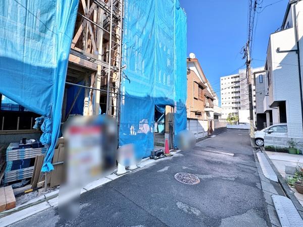 【2号棟】川崎市川崎区新築戸建　LDK床暖　WIC　南道路