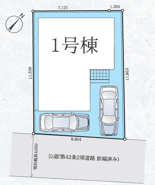 【1号棟】相模原市南区新築戸建　整形地　駐車2台　DEN