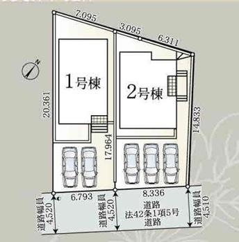 【2号棟】横浜市旭区新築戸建　希望ヶ丘駅徒歩10分　駐車2台
