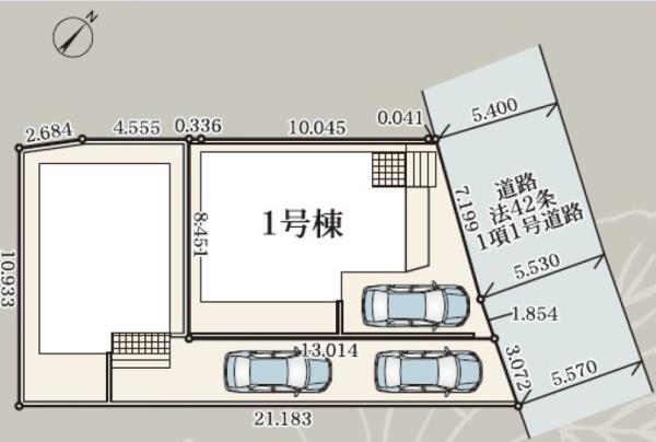 【1号棟】横浜市旭区新築戸建大容量WICバルコニー