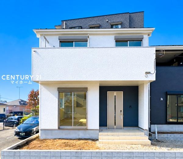 【2号棟】横浜市旭区新築戸建ワイドバルコニー全室収納完備