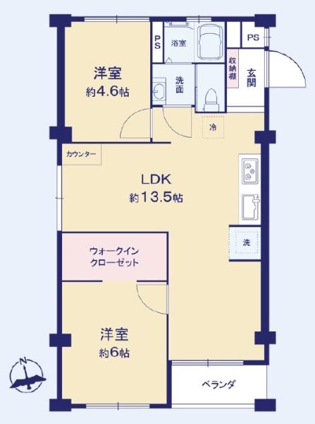 希望が丘第参コーポラスＣ棟【リノベ眺望良好】