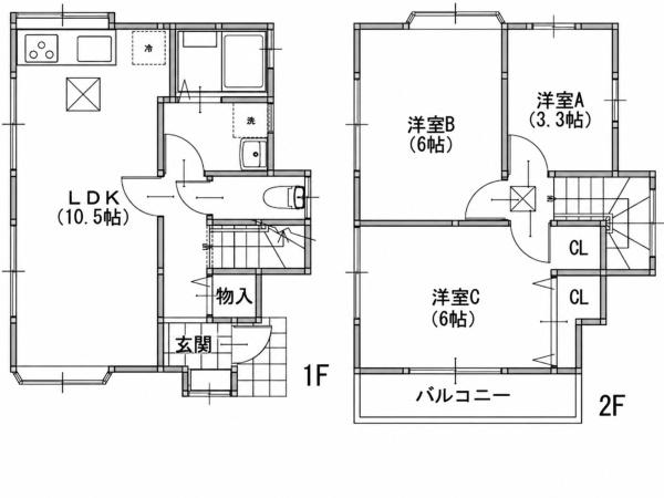 神奈川区中古戸建駅歩9分内外装リノベ南東角地
