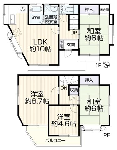 大和市中古戸建リフォーム浴乾カースぺ