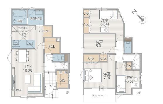 【19号棟】戸塚区新築戸建パントリー