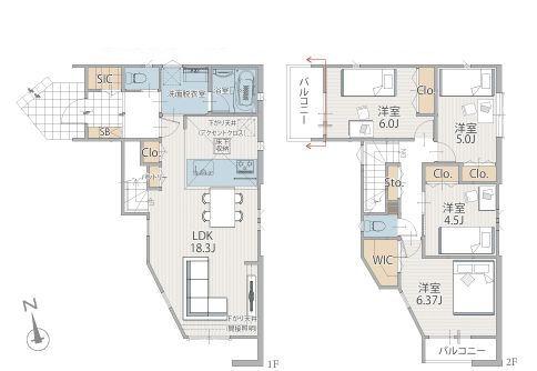 【25号棟】戸塚区新築戸建LDK18帖以上SIC