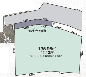 藤沢市売地 湘南 辻堂海岸 条件なし 41坪超 住環境良好