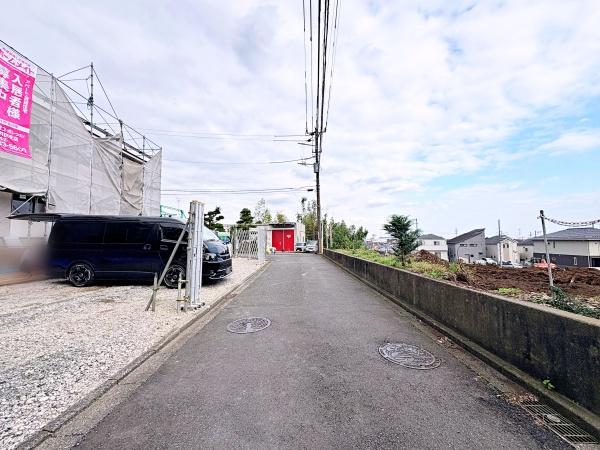 【5区画】相模原市売地建築条件なし南道路整形地