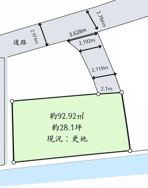 西区売地建築条件なし更地閑静な住宅街3駅3路線