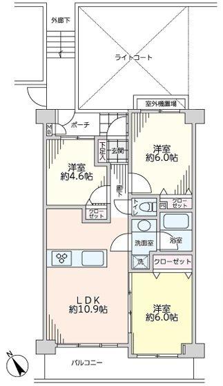 ラムセス横浜星川【駅徒歩10分南向き】