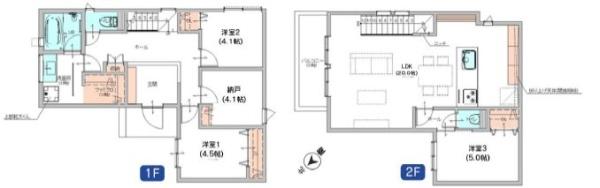【3号棟】保土ケ谷区新築戸建LDK20帖以上