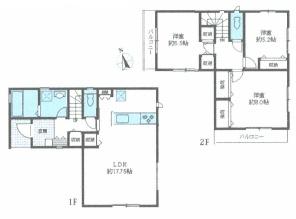 【4区画】町田市売地建築条件付2台駐車可能整形地