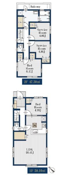 【2号棟】港北区新築戸建2駅2路線利用可ZEH水準