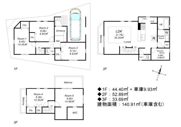 中野区中野５丁目の売土地