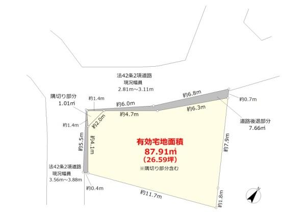 中野区中野５丁目の売土地
