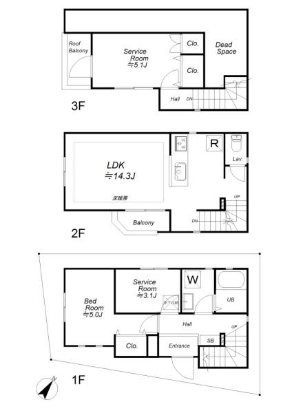 大田区下丸子１丁目の新築一戸建