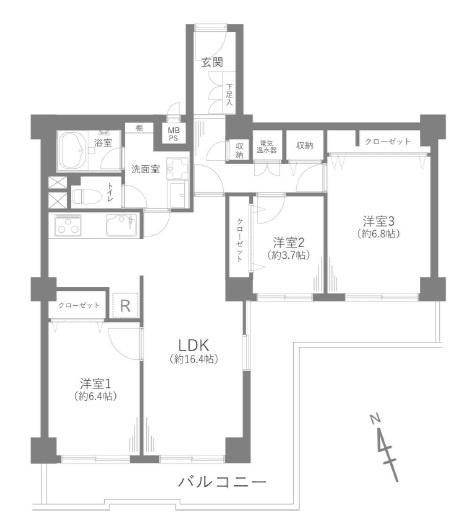 南馬込スカイハイツ