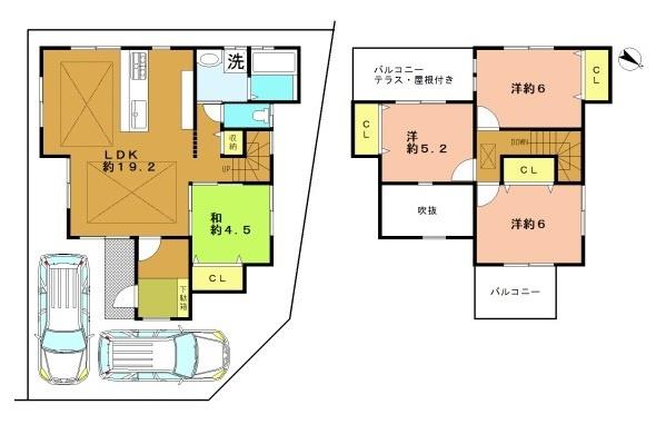 宇治市広野町尖山の中古一戸建