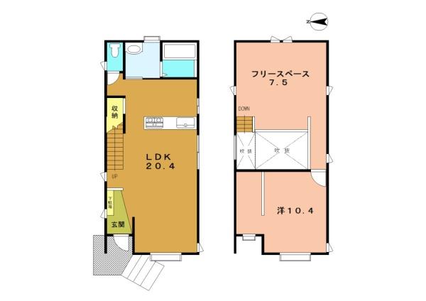 城陽市寺田市ノ久保の中古一戸建