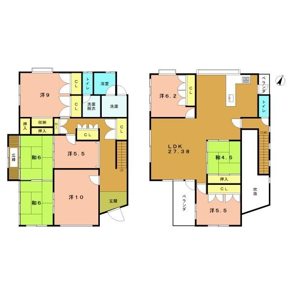 宇治市寺山台２丁目の中古一戸建