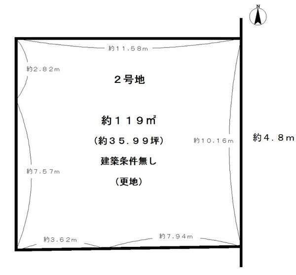 城陽市寺田高田の土地