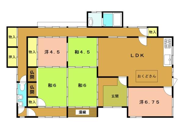 京田辺市三山木北垣内の中古一戸建