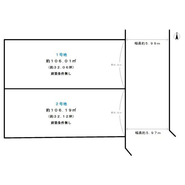 城陽市寺田宮ノ谷の売土地