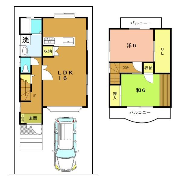 宇治市木幡平尾の中古一戸建