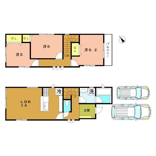 宇治市広野町小根尾の新築一戸建
