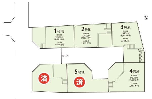 宇治市広野町宮谷の売土地