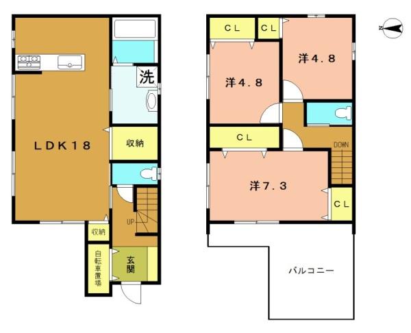 城陽市久世里ノ西の中古一戸建