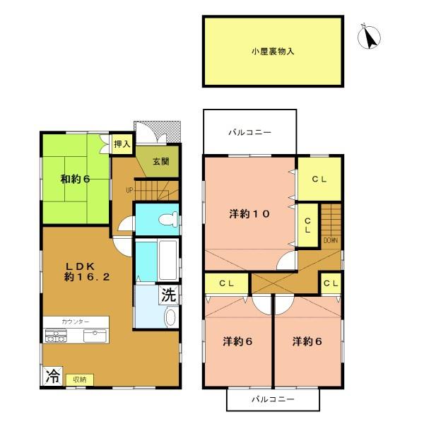 宇治市広野町東裏の中古一戸建