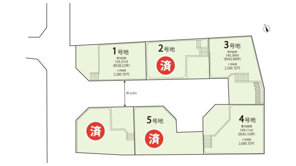 宇治市広野町宮谷の売土地