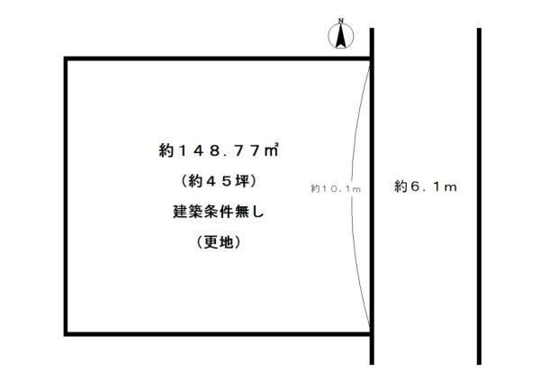 城陽市寺田今堀の売土地