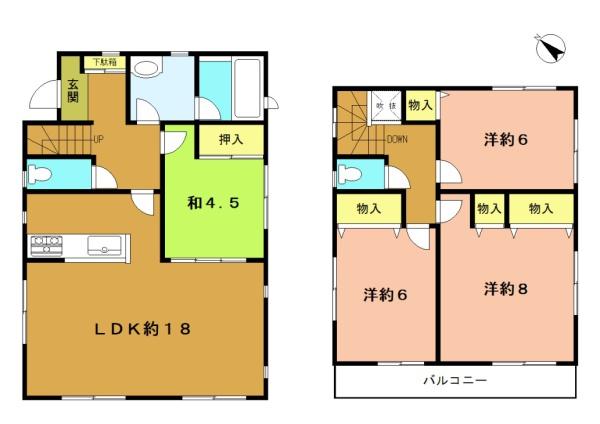 木津川市城山台６丁目の中古一戸建て