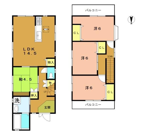 宇治市神明石塚の中古一戸建