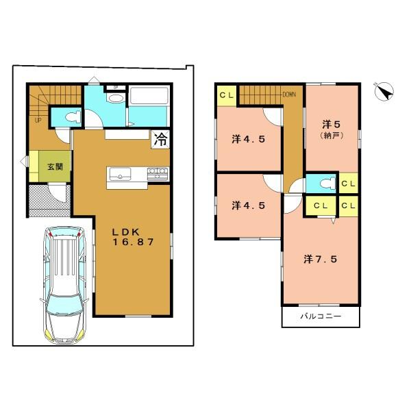 宇治市小倉町南浦の新築一戸建