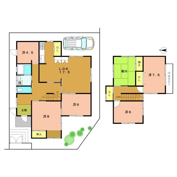 宇治市広野町新成田の中古一戸建