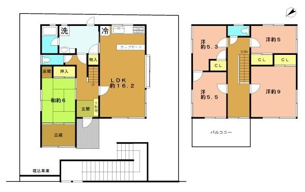 宇治市平尾台３丁目の中古一戸建