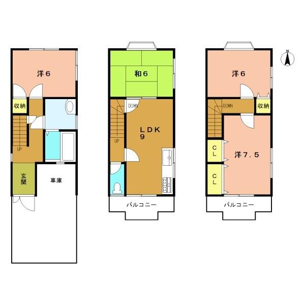 宇治市伊勢田町中ノ田の中古一戸建