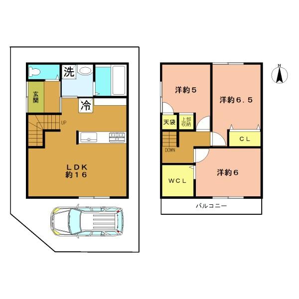 宇治市五ケ庄新開の新築一戸建