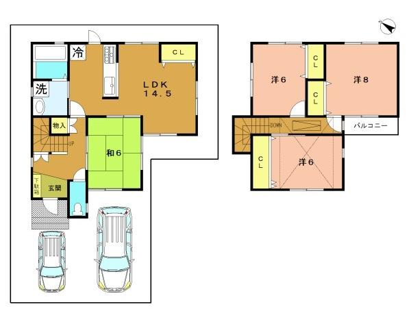 宇治市明星町１丁目の中古一戸建