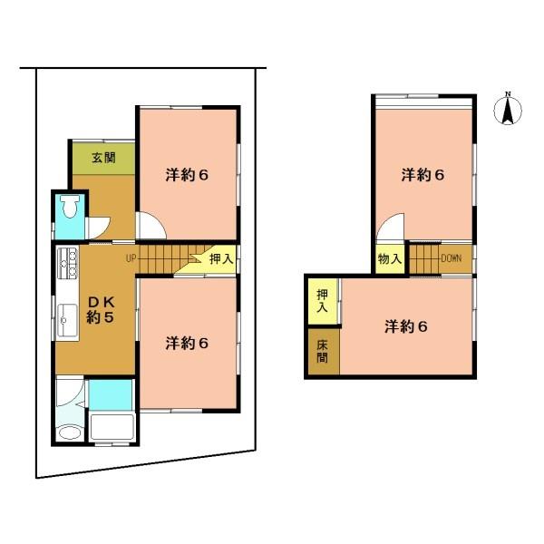 宇治市木幡南山の中古一戸建