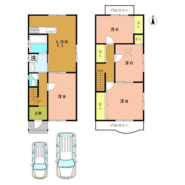 宇治市槇島町大川原の中古一戸建